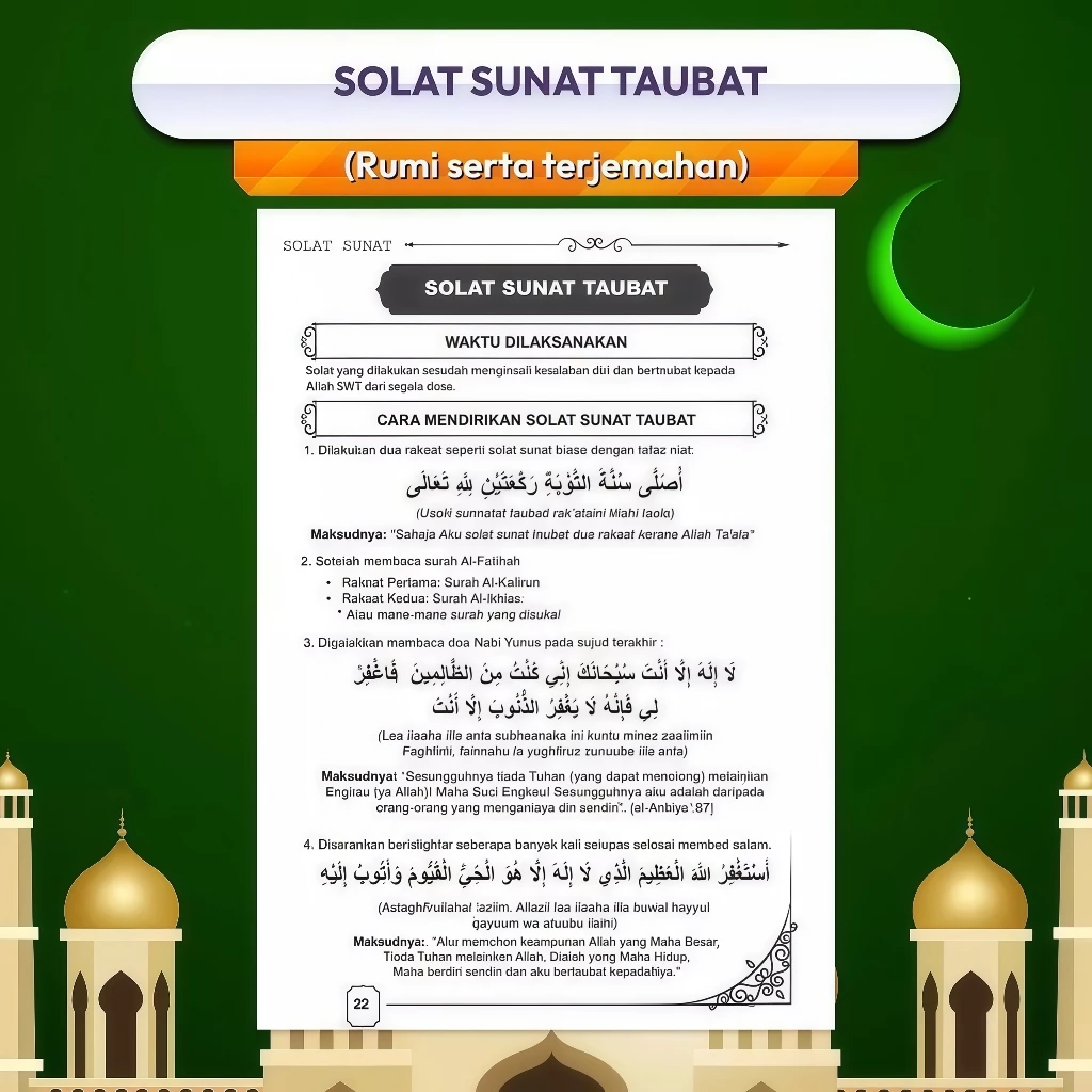 Kandungan Buku Sempurnakan Solat